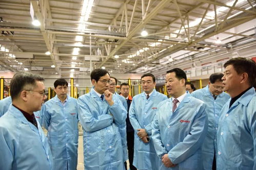 周育先調研凱盛科技蚌埠企業(yè)，強調推進電子專用材料研發(fā)與創(chuàng)新